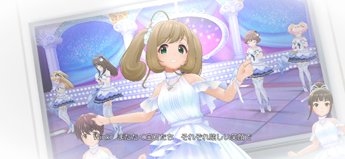 Nantai821's tweet image. #デレステスクショお昼の1枚 
#及川雫　#佐藤心　#浜口あやめ