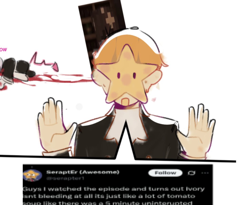 plushieyixi's tweet photo. #whitepinefanart #whitepine #serapter #ivorycello and #bormethius #shouldexplode https://t.co/hboeJ0cQQe