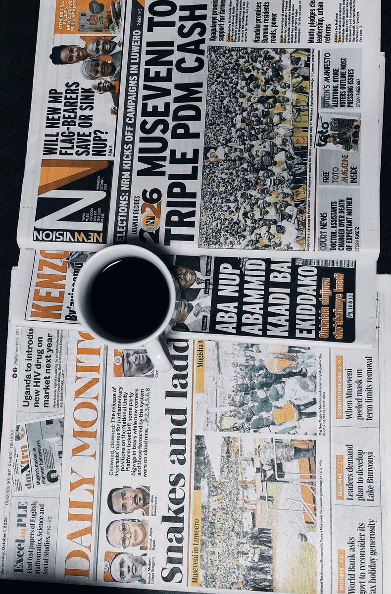 RadioOneFM90's tweet photo. Brand New Month! Today is International Coffee Day... How do you take it? Join us on the Great Morning with @jptorach and @FloQitui as we kick off the last quarter of the calendar year ☕ https://t.co/vMHMI3SHlf