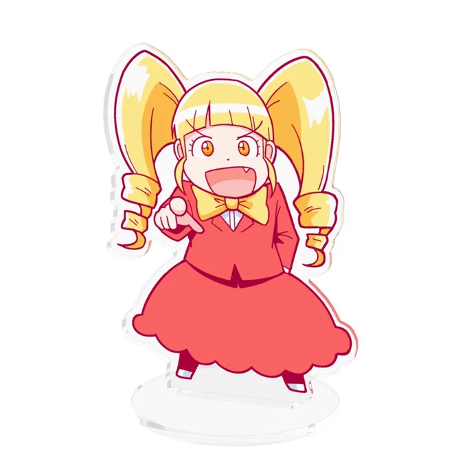 【お知らせ③】#アオイと黒姫 BOOTHにてキャラクターのアクリルフィギュア取り扱い開始しました!カラー立ち絵から製作の4種あります