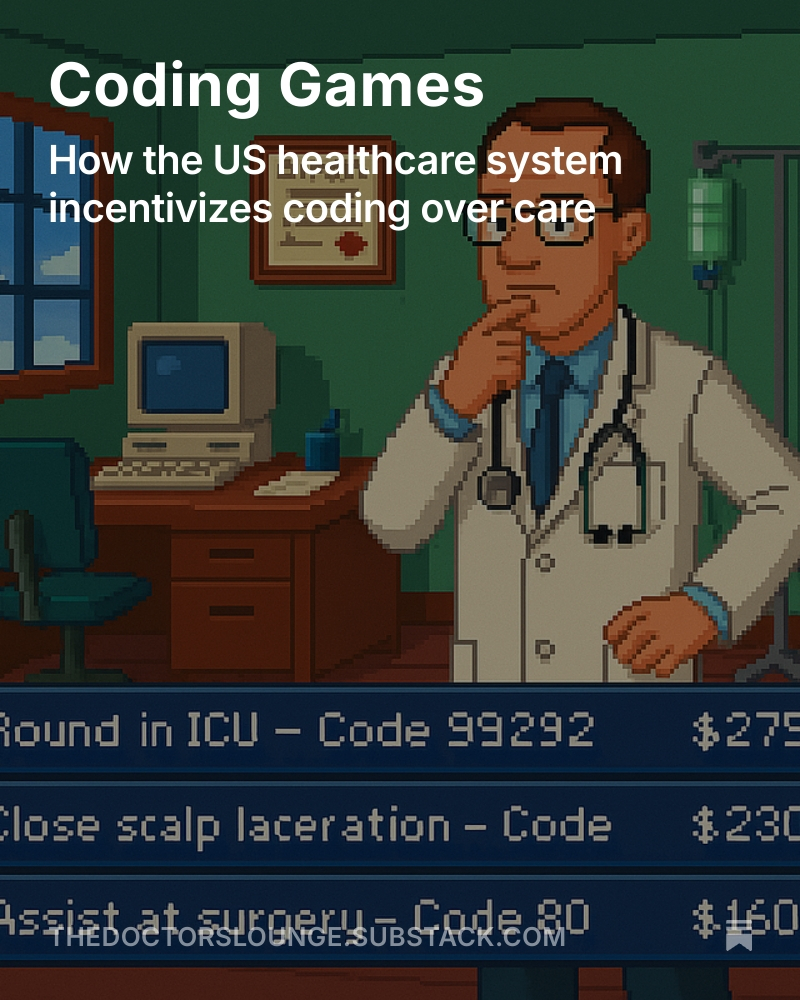Anthony DiGiorgio, DO, MHA (@drdigiorgio) on Twitter photo American doctors aren’t rewarded primarily for being good doctors. They’re rewarded for mastering the billing labyrinth. The physician who can recite NCCI edits, apply the right modifier, and know which codes are bundled (or can be unbundled) is the one who thrives. American doctors aren’t rewarded primarily for being good doctors. They’re rewarded for mastering the billing labyrinth. The physician who can recite NCCI edits, apply the right modifier, and know which codes are bundled (or can be unbundled) is the one who thrives.