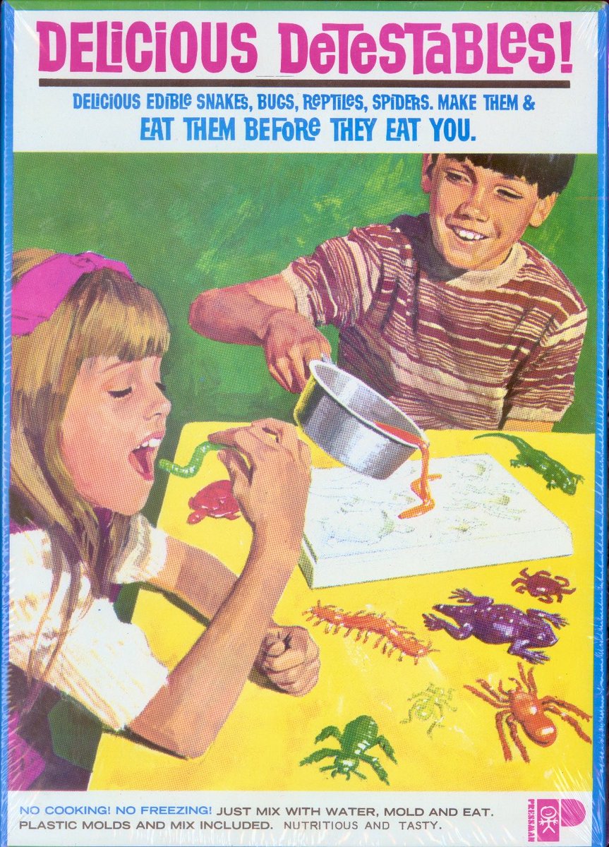 RetroArtBlog's tweet image. Eat them before they eat you