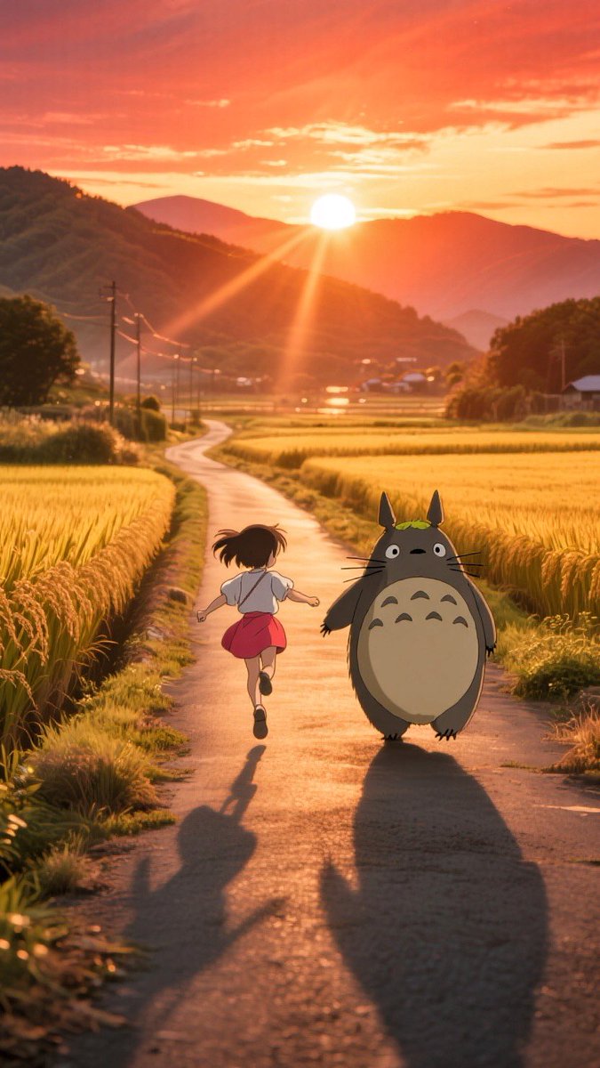 BruncsfBrock's tweet photo. 癒やしの宮崎駿・トトロアニメ世界💖
#壁紙
#癒やしの壁紙
#宮崎駿
#癒やしのアニメ
#トトロ https://t.co/SfFQyyFCnj