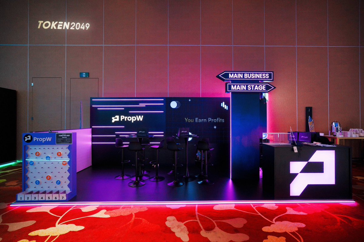 PropWGlobal's tweet image. PropW in SG @token2049
Looking forward to connecting with traders & the trading community 🤝
Let’s dive into the exciting world of Prop Trading together 🚀📈
#PropTrading #Singapore #TradingCommunity #PropW