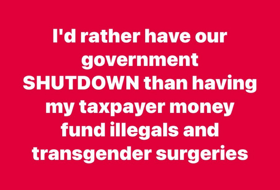 PatriotXV11's tweet photo. @SenWarren #SchumerShutdown https://t.co/YYas1Iqw07