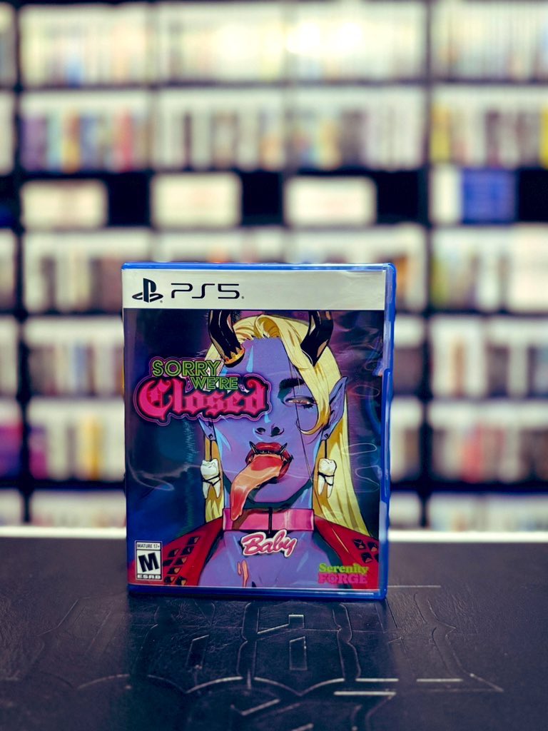 One of the craziest, dopeist covers I’ve seen this year had me hooked, but then they threw in some old-school survival horror… it’s like mixing peanut butter and pickles—unexpectedly delicious! 🫡🤤 #SorryWereClosed