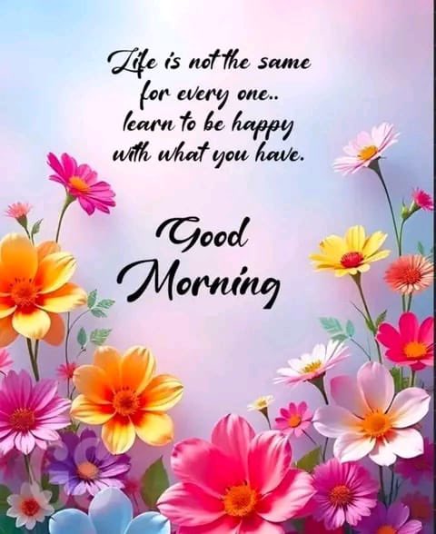 Good morning ☕️
Blessings for the day ahead 🌺