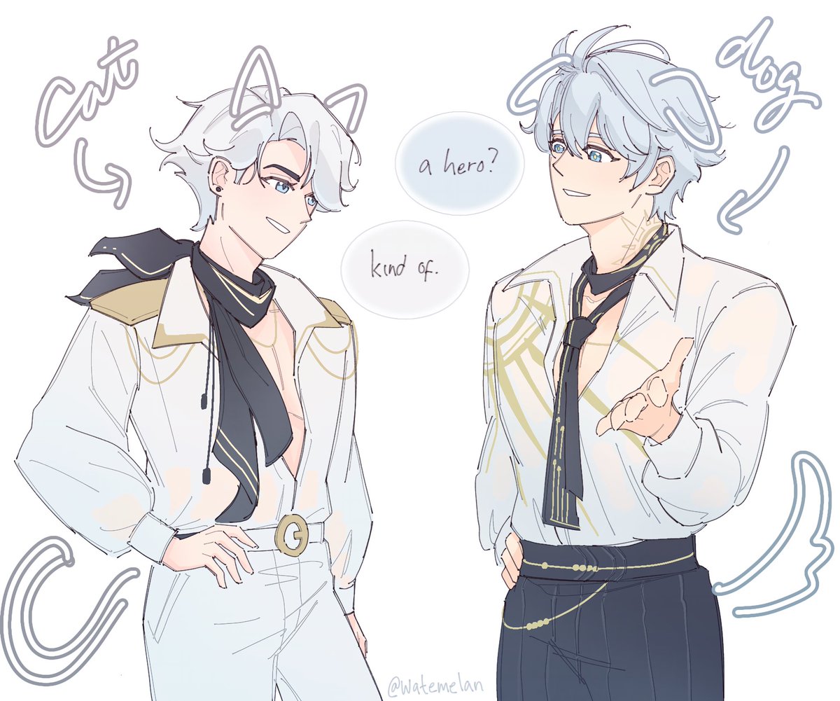 🐱&amp;🐶
#TOBEHEROX #凸变英雄X #HonkaiStarRail