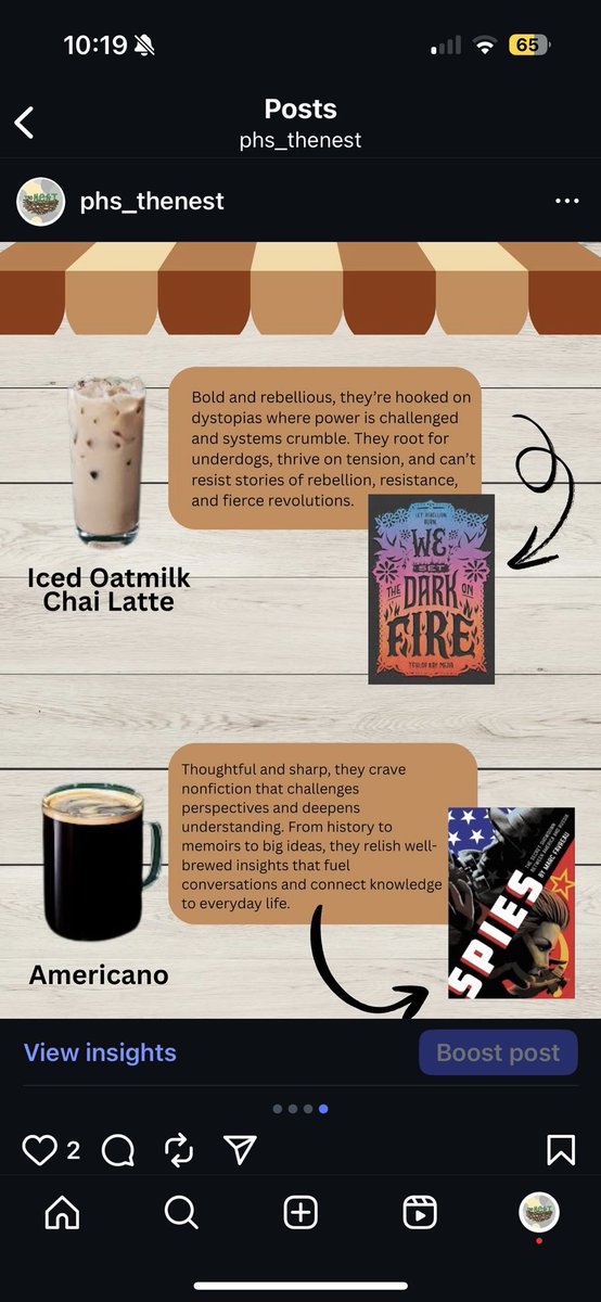PHS Future Ready Designers (@phs_thenest) on Twitter photo It’s PSL season, folks! Cozy up to a good book! ☕️ 🍂 📖
<a href="/ProsperHS/">Prosper High School</a> <a href="/PISD_Libraries/">Prosper ISD Library Services</a> It’s PSL season, folks! Cozy up to a good book! ☕️ 🍂 📖
<a href="/ProsperHS/">Prosper High School</a> <a href="/PISD_Libraries/">Prosper ISD Library Services</a>
