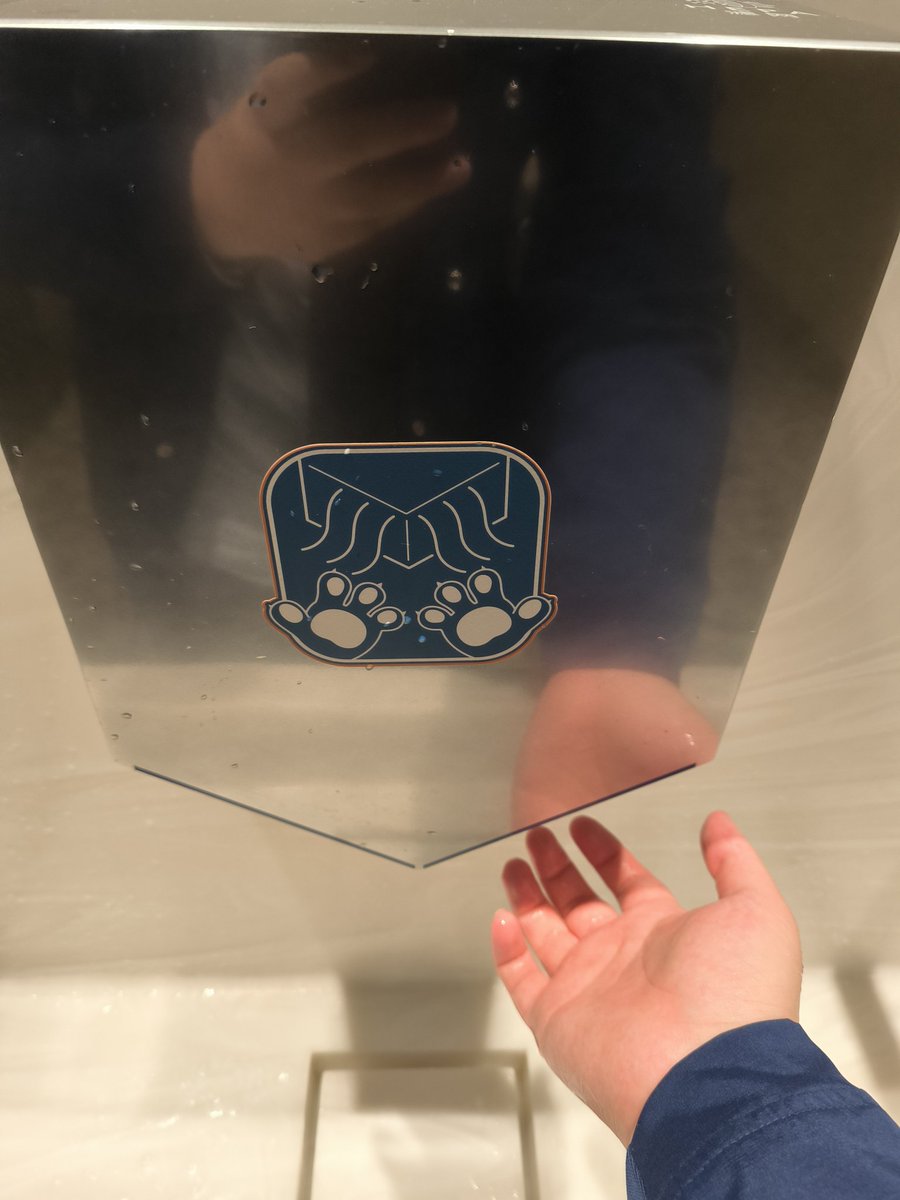 🌪️ Please dry your paws.