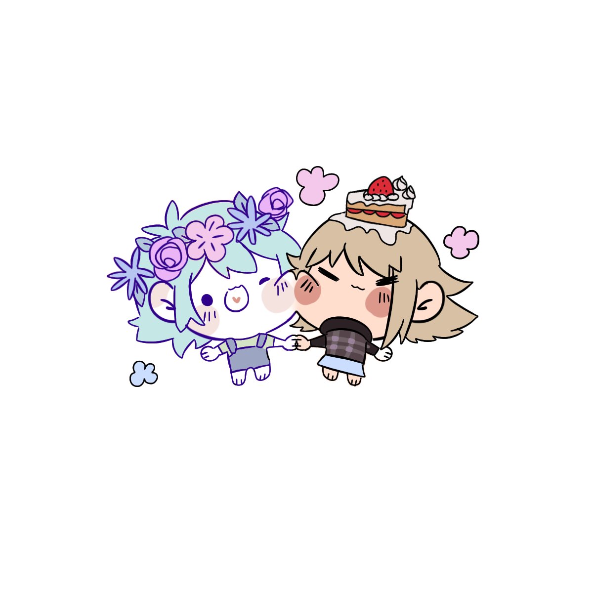 rosse_chan's tweet photo. Basil and Urotsuki ✨

#yume2kki #urotsuki #urotsukifanart
#basil #omorifanart #cute #chibi #ynfg #rpgmaker https://t.co/tcwqye5S8L