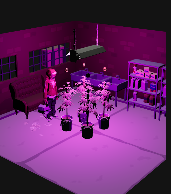 最近的一个旁氏gamefi，solana官方转推互动了。

这游戏很简单，进游戏交0.5sol门票钱，会送你一颗最垃圾的大麻植株。大麻植株会给你生产weed代币。

以当前价格来算这个最垃圾的大麻植株回本周期是3天。