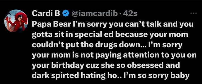 MrNickiDoja's tweet image. You slow bitch she’s only saying shit YOU have done previously. WELCOME TO THE MIRROR BARNEY