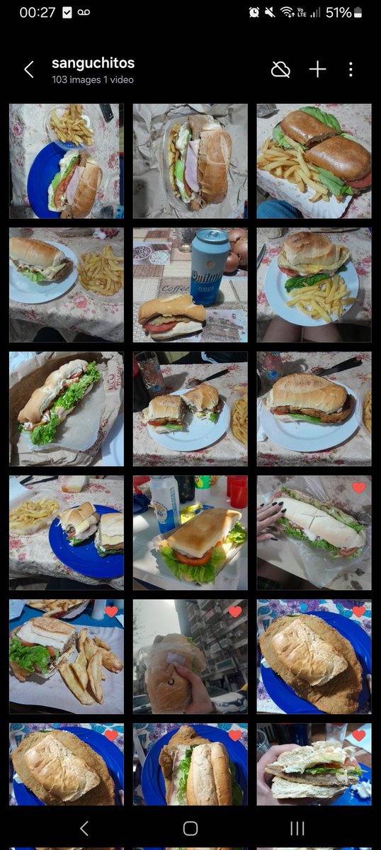 amo los sanguches de milanesa nunca le dedique un album asi ni a mi propia familia
