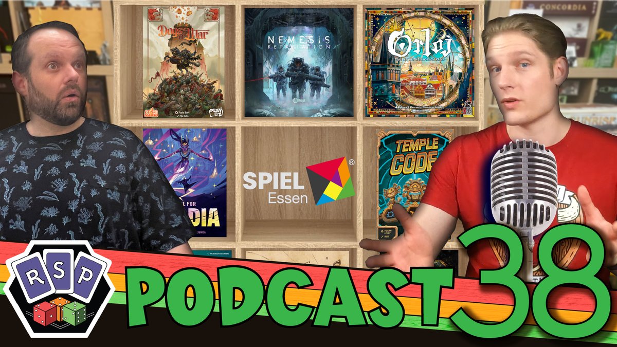 RSPNetwork's tweet image. We&apos;re probably going to have to nuke it from orbit before we head off to Germany.

youtu.be/Y8vSRUiqbEA
open.spotify.com/episode/1xjCWn…

#boardgamesuk #BoardGames #podcast #boardgamepodcast #TabletopGames #boardgamer #tabletopgames #boardgamenight #EssenSpiel2025