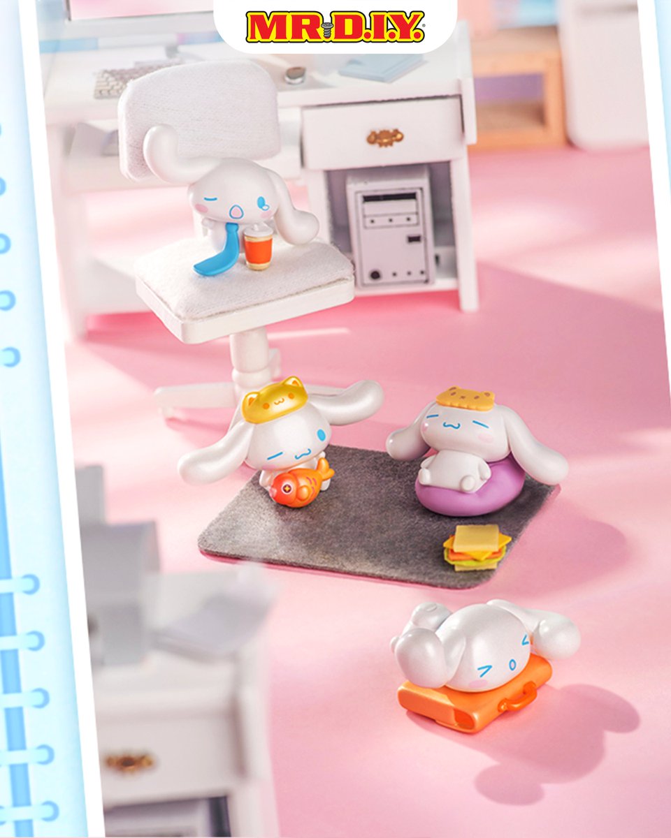 mrdiyPH's tweet image. Calling all Cinnamoroll fans! 🐾 Complete your Cinnamoroll Blind Pack collection and add extra cuteness to your desk or screen! 🌟 Available now at MR DIY!

#MRDIYPH #AlwaysLowPrices #MeronDIYan #Sanrio #Cinnamoroll #KawaiiFinds #BlindPack #NewArrival