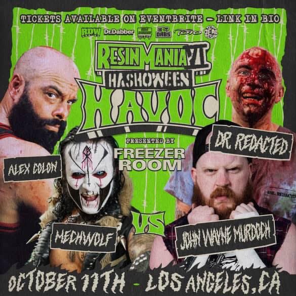 Shits getting crazy In the main event of Resinmania 6!!!!