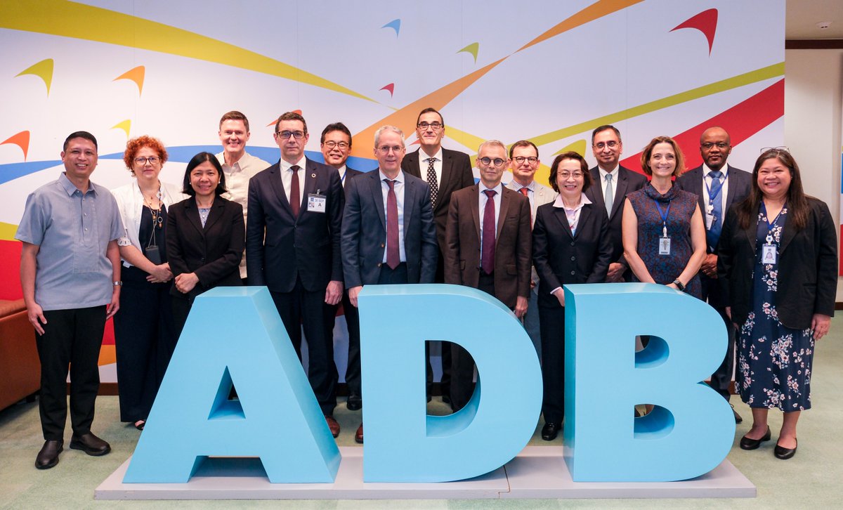ADB hosted the 2025 High-Level Meeting with <a href="/AFD_en/">AFD_en 🇫🇷 🇪🇺</a> Group on 30 September at <a href="/ADB_HQ/">Asian Development Bank</a>.  

ADB and AFD reaffirmed a $6 billion cofinancing target for 2026–2028 and explored wider collaboration to advance resilient, sustainable development across Asia and the Pacific.