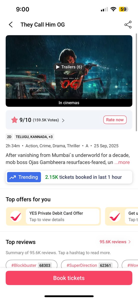 NamasteCrypto's tweet photo. 🔥💥

 #TheyCallHimOG https://t.co/pl4n304hiH