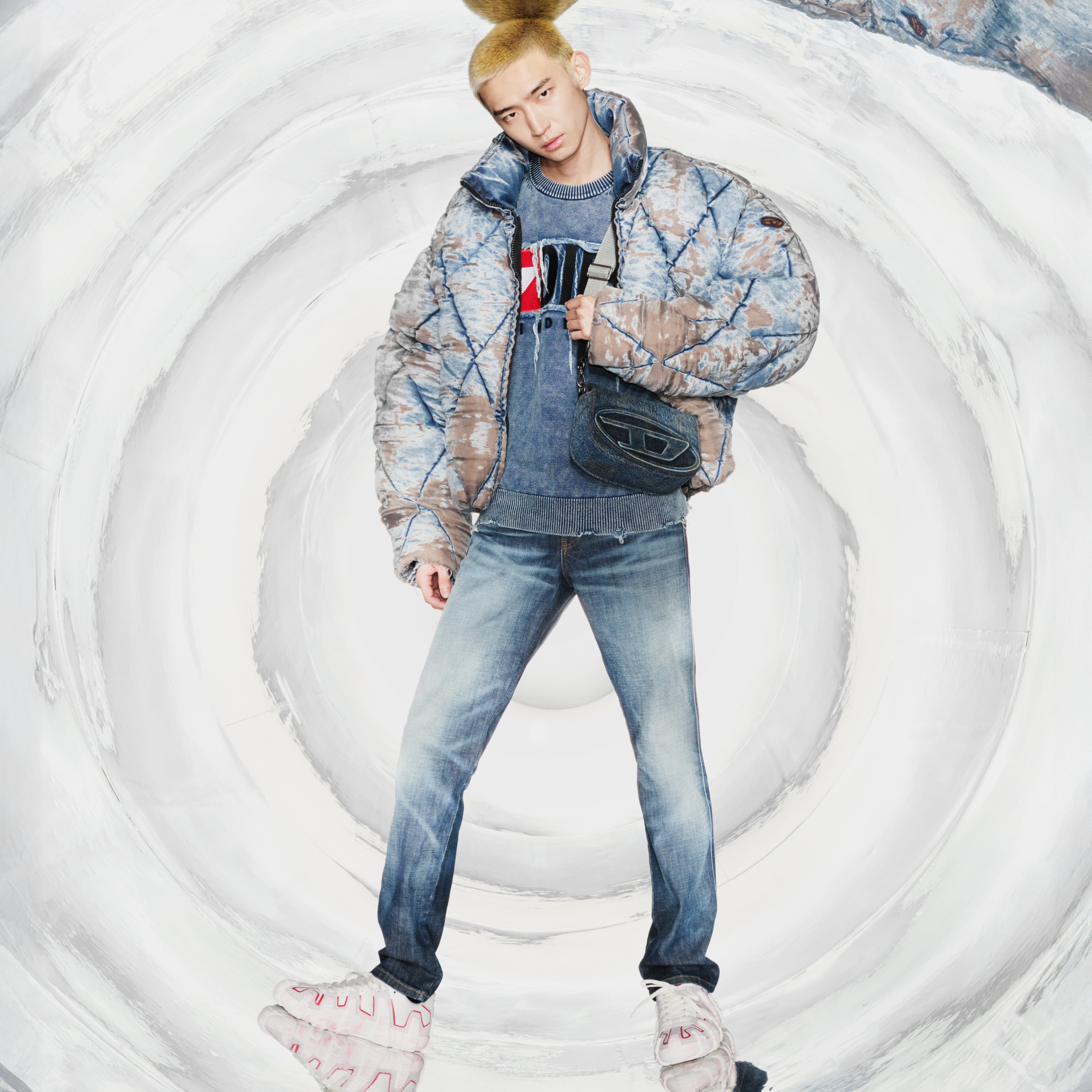 m様4点❤️DIESEL♡♡出品悩み中 激かわポロシャツdenim切り替えになって m様4点❤️DIESEL♡♡出品悩み中 激かわポロシャツdenim切り替え