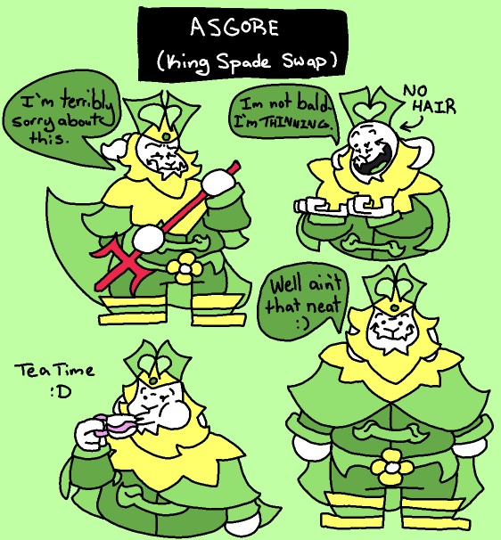 DSDeltaShuffle's tweet photo. Hes a jolly goober : D
unfortunatley hes the evil antagonist of act 1
#asgore #kingspade #deltarune #undertale #deltashuffle https://t.co/mdxnJu6iSS