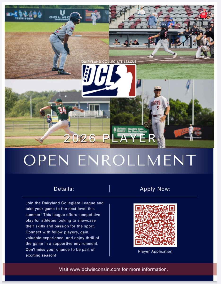 Dairyland Collegiate League tweet media