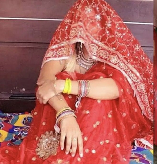 ShivrajXind's tweet photo. दूल्हा: संगरू राम { 75 साल }
दुल्हन: मनभावती { 35 साल }
निवासी : उत्तर प्रदेश जिला जौनपुर 

बुड्ढे ने पेंशन की उम्र में शादी की इतनी टेंशन ली कि सुहागरात वाली रात को ही दुनिया छोड़ गया !

इसके पीछे की कहानी समझिए बुड्ढे के नाम 2 बीघा खेत और मकान था ! गांवों में अक्सर जमीन के लालच में महिलाएं बुड्ढों से शादी कर लेती हैं!

ये बुड्ढे की दूसरी शादी थी! शादी की वीडियो में बुड्ढा ठीक से खड़ा भी नहीं हो पा रहा है! वायरल वीडियो 👇