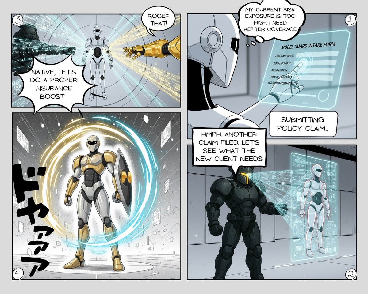 ModelGuard <a href="/modelguardnet/">ModelGuard</a>  x Native <a href="/nativeinsurance/">Native</a> Manga Vol.1
#AISafety #AIModels #Crypto #CryptoSafety