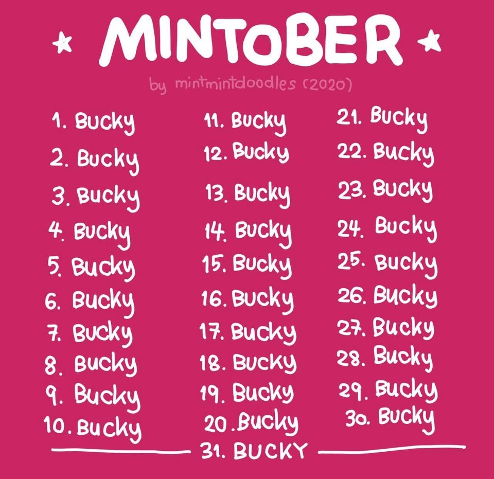 Mintmintdoodles's tweet photo. I think it’s time for a re-run of this Mintober 😊 https://t.co/cONeCD8MwB
