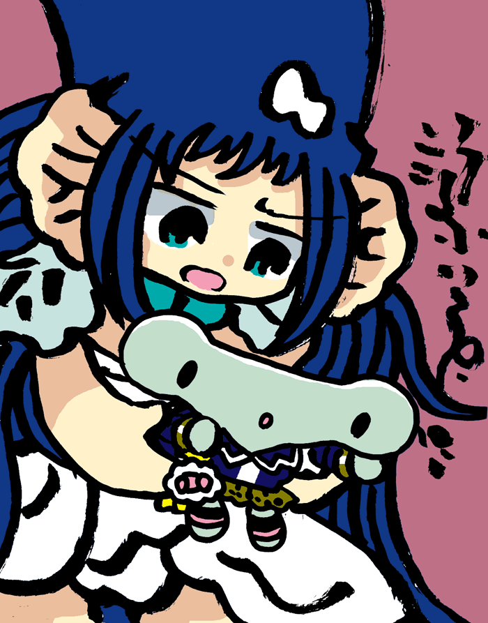 「#毎日造物大女王さま しゅもくむすめ(撞木娘)」|氷厘亭氷泉のイラスト