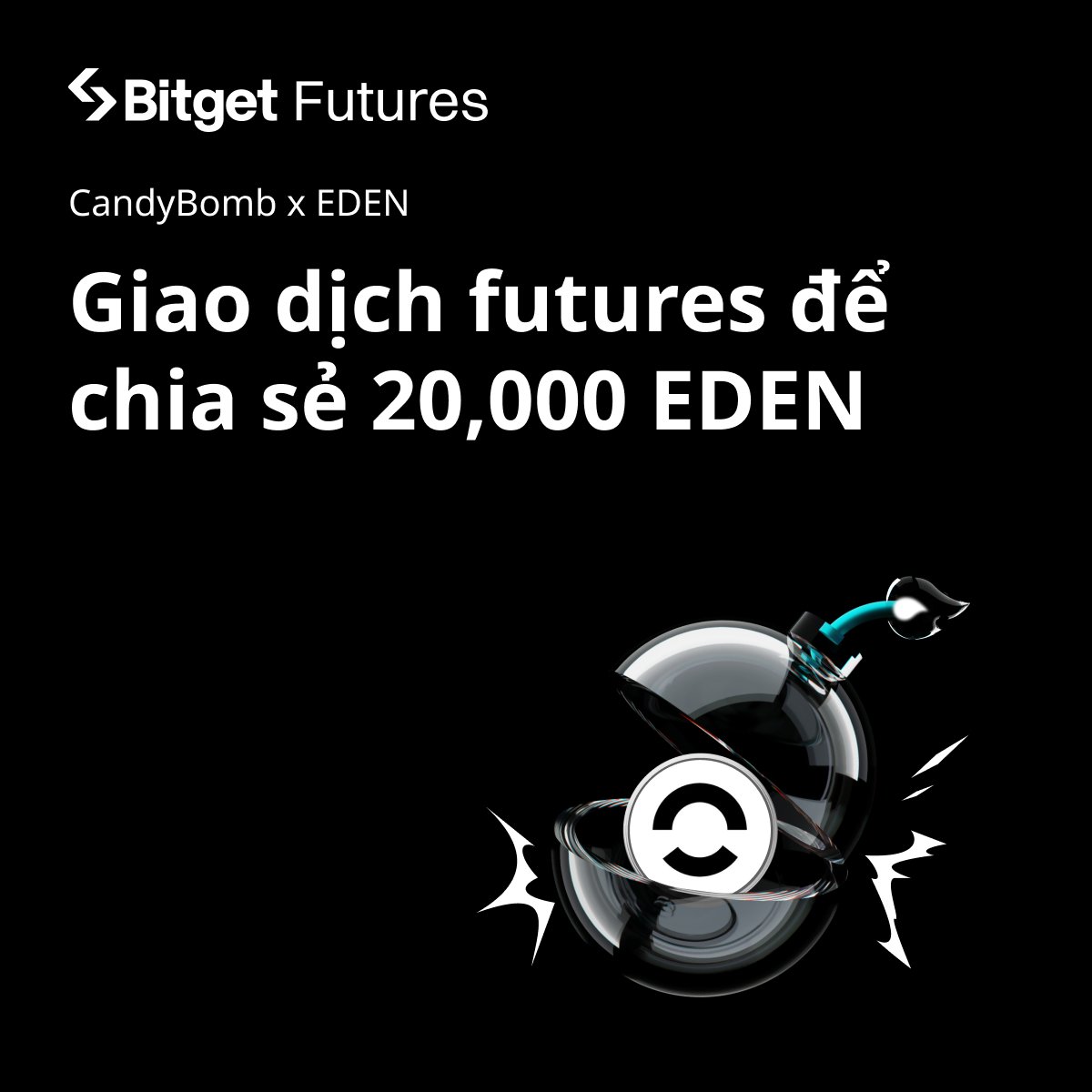 bitgetvietnam's tweet photo. 🍬 Giao dịch coin bất kỳ, chia sẻ 200,000 VFY + 20,000 EDEN
✅ Đạt khối lượng giao dịch futures từ 200 USDT, chia sẻ 200,000 VFY, nhận đến 1000 VFY
✅ Đạt khối lượng giao dịch futures từ 200 USDT, chia sẻ 20,000 EDEN, nhận đến 100 EDEN
⌛ => 19:00 7/10/2025 (giờ VN)
🍬 CandyBomb để chia sẻ $3.62M
https://t.co/ND6hrC2EMW