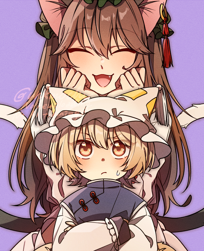 橙(東方プロジェクト) ,八雲藍 「表紙～～～」|ゆつ◇例大祭お38aの