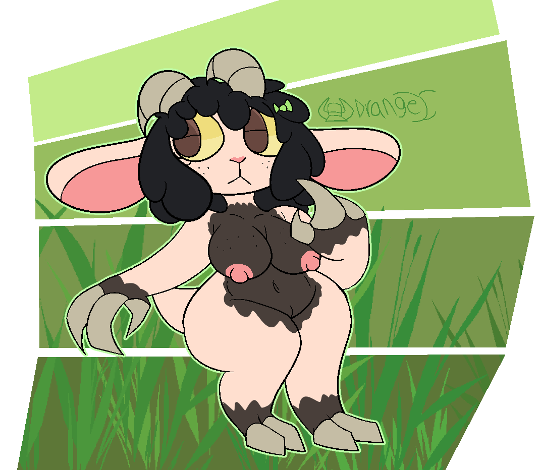 hey hey! The Black wool sheep Etta is back! with a hole new redesign!