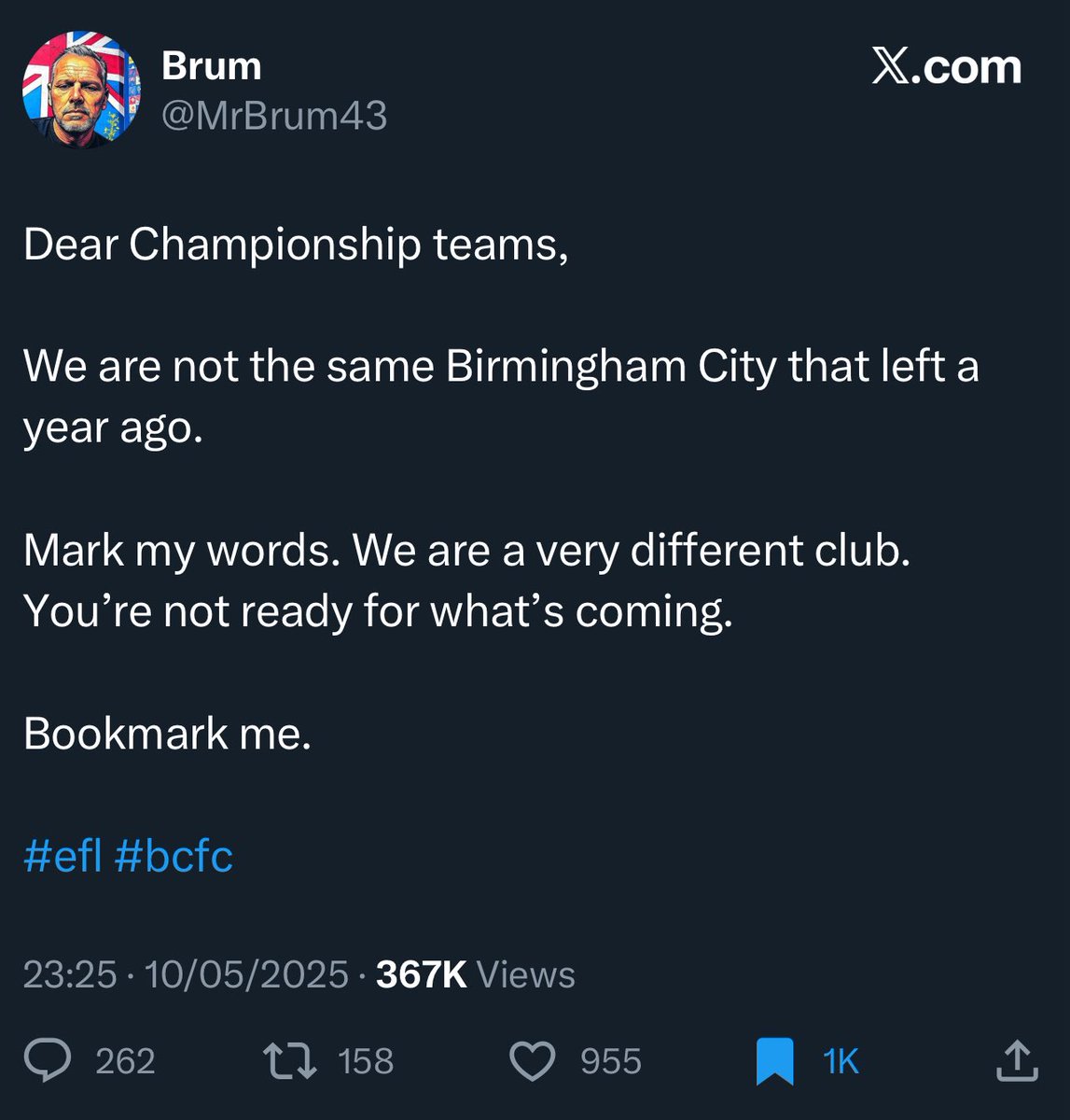 Gary Smith Jnr tweet media