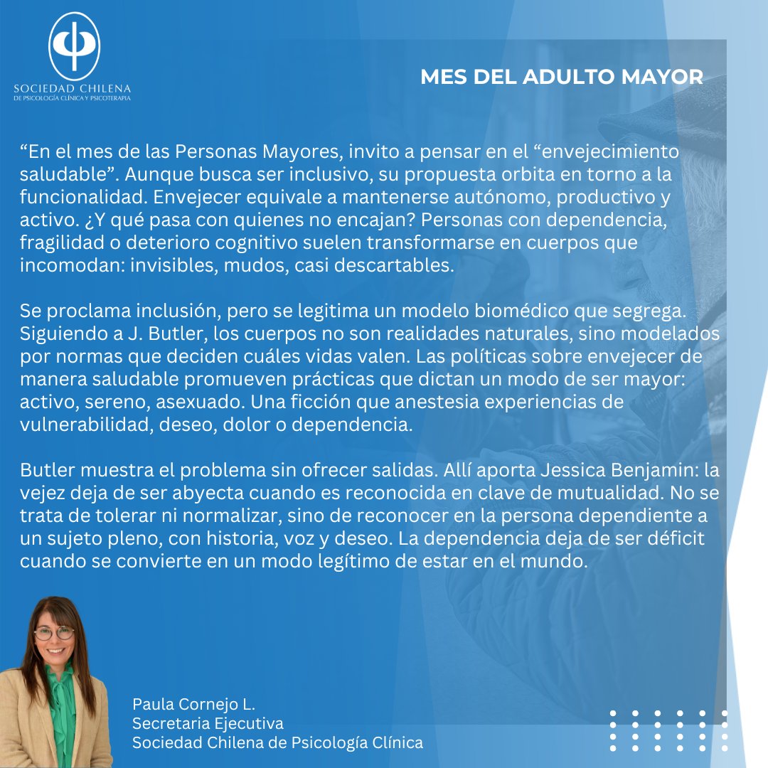 Sociedad Chilena de Psicología Clínica tweet media