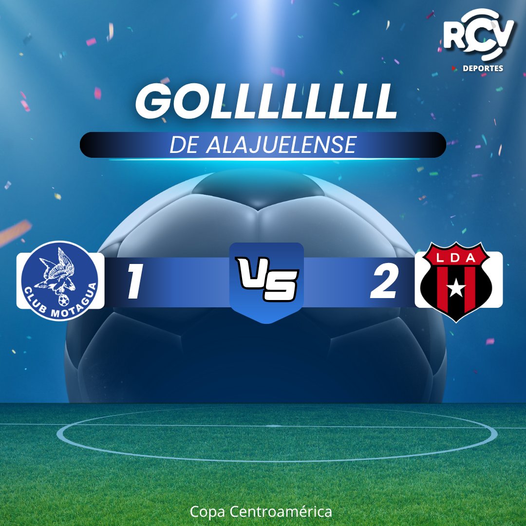 Copa Centroamericana🏆 | 2T |  ⏱️ 90'
Gol del Alajuelense 
-D. Campos
#Motagua🇭🇳1-2🇨🇷#Alajuelense
