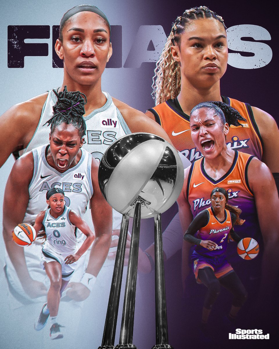THE WNBA FINALS ARE SET

Who ya got?