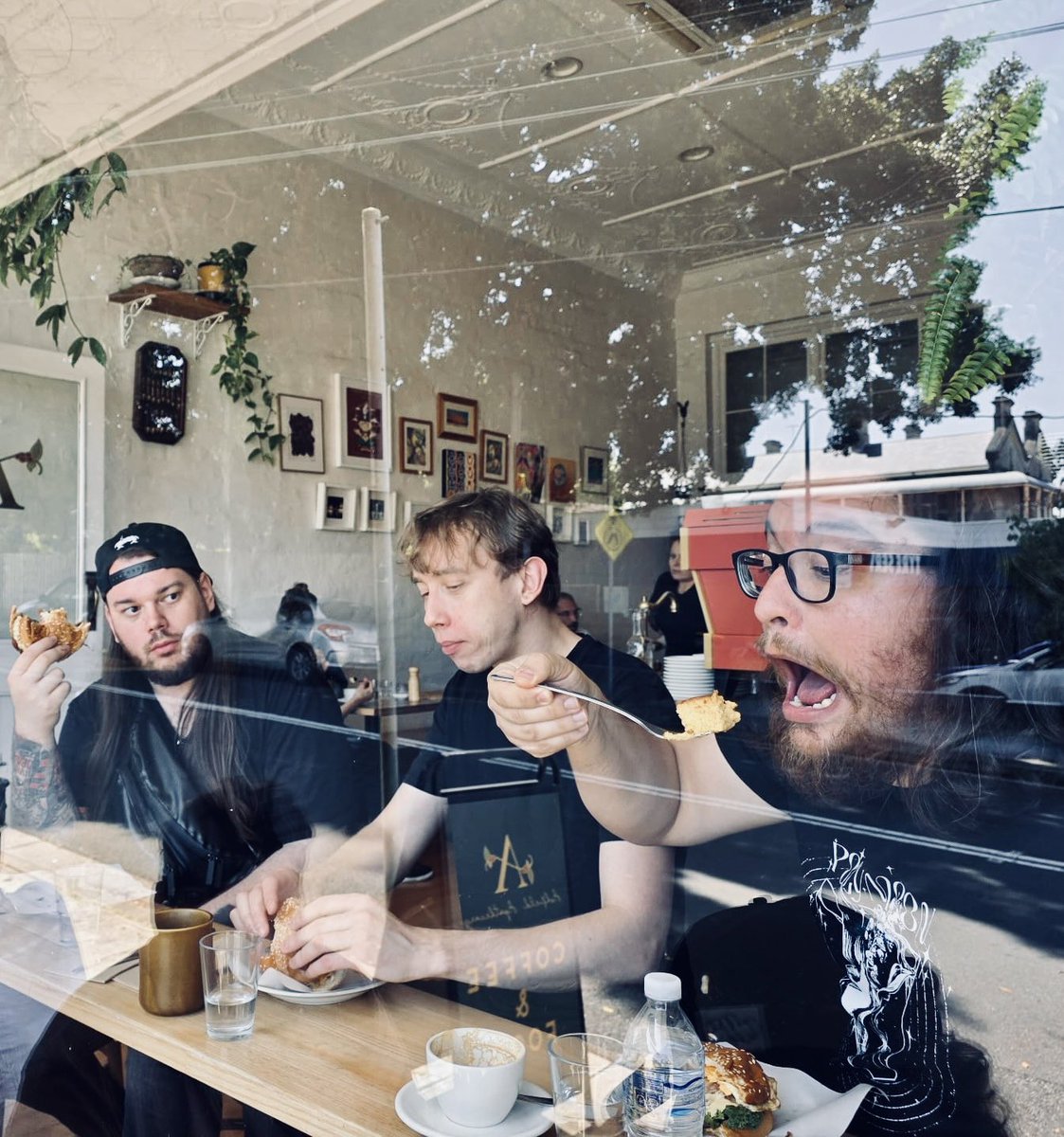 Stoned Jesus (@stonedjesusband) on Twitter photo Brekky!
Playing Canberra tonight, get the rest of the dates+tickets for our first Australian tour from <a href="/YMBookings/">Yourmatebookings</a> Brekky!
Playing Canberra tonight, get the rest of the dates+tickets for our first Australian tour from <a href="/YMBookings/">Yourmatebookings</a>