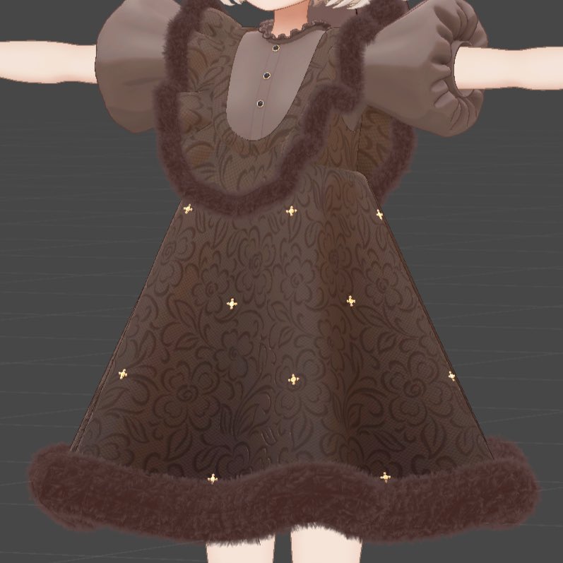 amecollection's tweet photo. ✧お知らせ✧
《Felicie》11月に冬仕様アプデを予定してます
クリスマスカラーのマテリアルともこもこファー追加の予定です
多分写真より毛足長めになると思います https://t.co/B80tqWiRPq