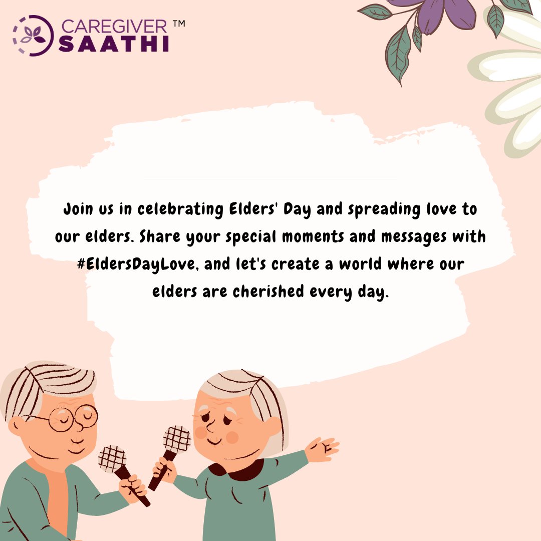 Our elders are pillars of wisdom &amp; love. 💛👵👴
This #EldersDay, cherish them with time, care &amp; gratitude.
Share your moments with #EldersDayLove ✨ #CaregiverSaathi #GoldenYears #RespectOurElders