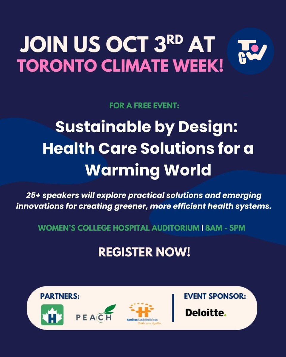 PEACH Health Ontario tweet media