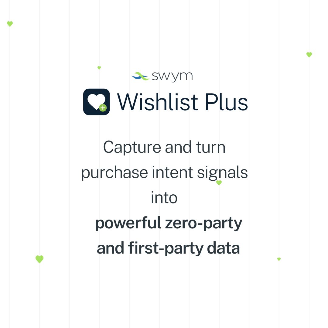 swymit's tweet image. Engage shoppers. Improve conversions. Maximize sales.
Delight shoppers with interactive features they love, generating rich, permission-based data.
Capture intent. Drive conversion.
Find out more: buff.ly/dEBGnn5 

#Swym #WishlistPlus #EcommerceTools #ShopifyApps #CX
