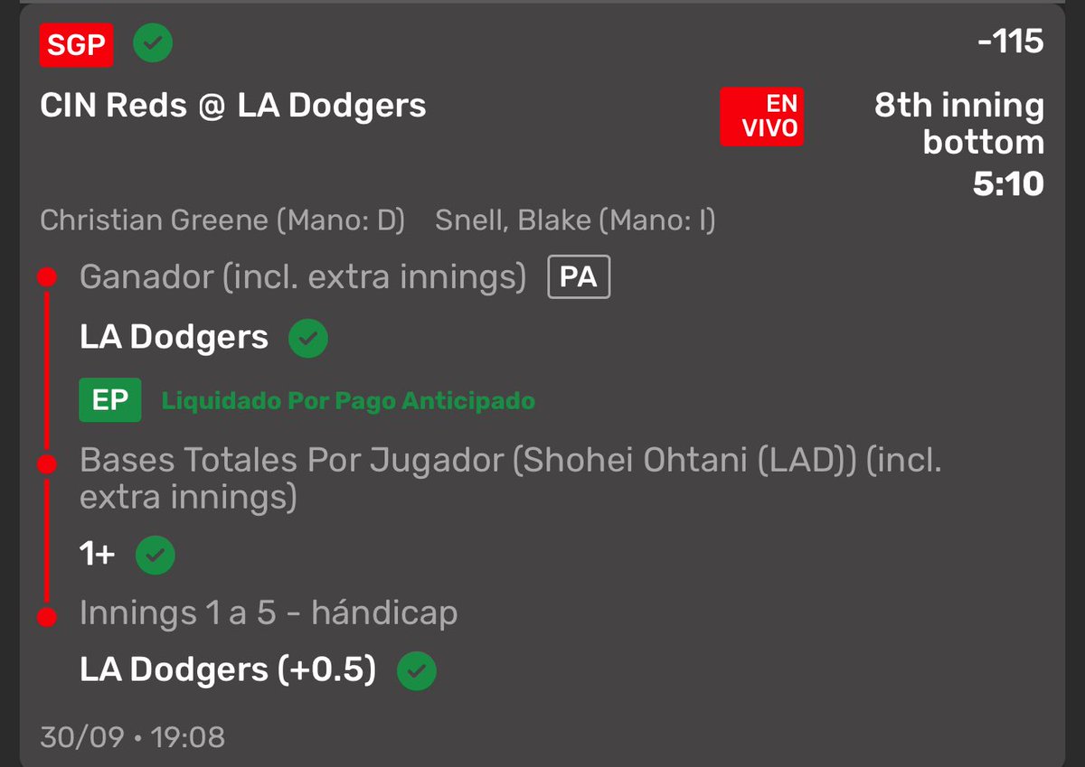 EsAlanBokeh's tweet image. Como les fue con Yankees y Padres?
✅✅✅✅✅✅