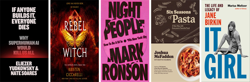 CHBoothLibrary's tweet image. This week the Cyrenius H. Booth Library has 20 new books and three new movies. New items include The Fantastic Four, Dangerous Animals, Rebel Witch, Night People, Six Seasons of Pasta, It Girl, Told You So, and The Amazing Adventures of Kavalier & Clay. wowbrary.org/nu.aspx?p=3076…