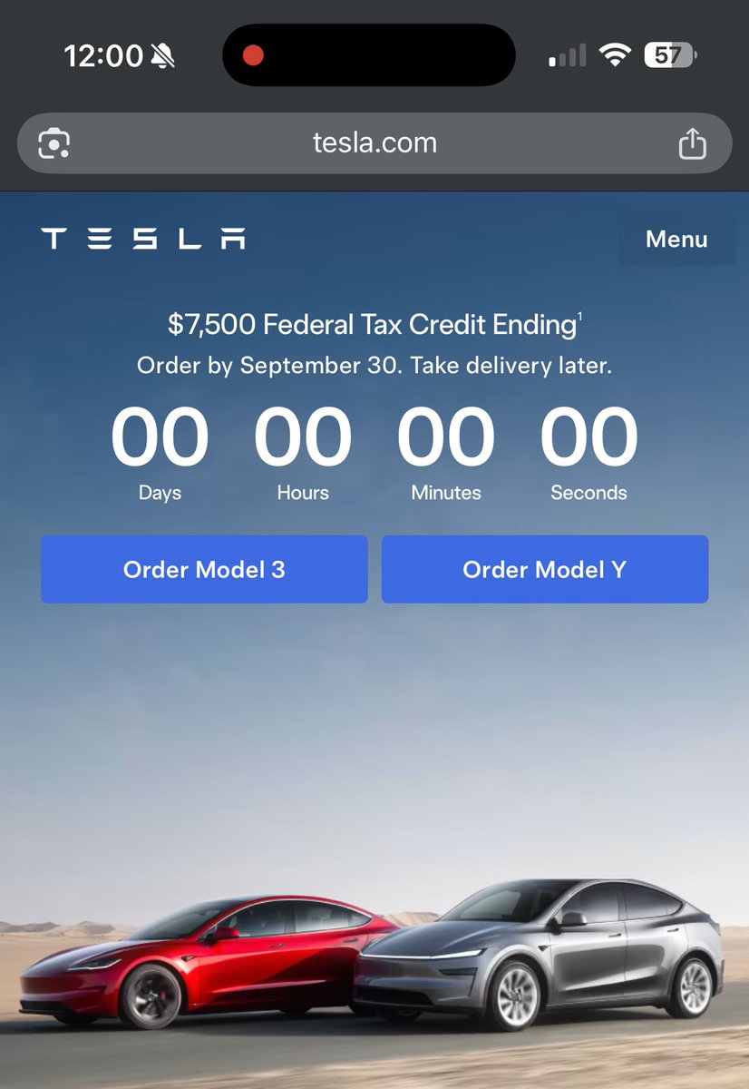 🥺 #evtaxcredit #tesla