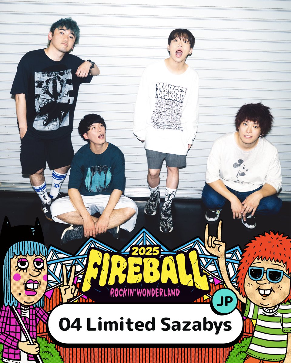04 Limited Sazabys on X: 