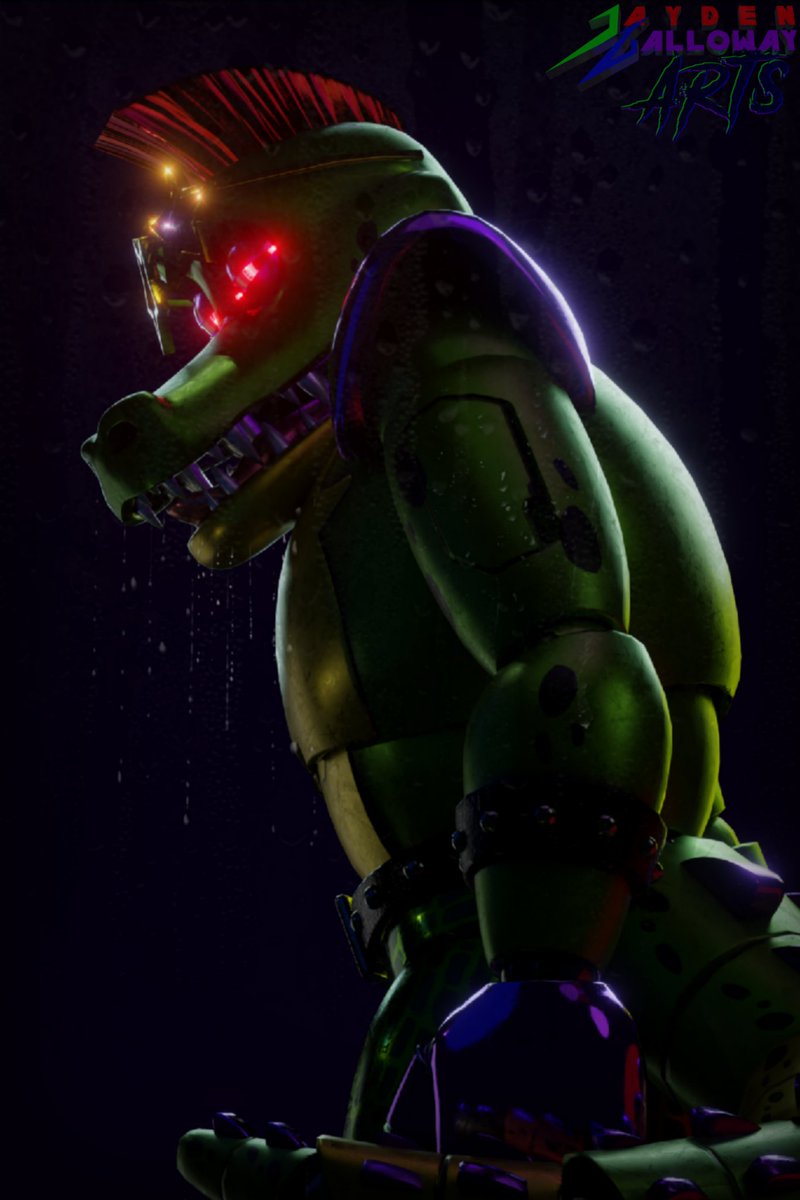 g52844769's tweet photo. Still haven't slept, so I made this... 💚🐊

Render: Me
Model: @BustersFnaf
Rig: @DravenJV01
Composition: Me
Post-Editing: Me

#fnaf #fnafsb #fnafsecuritybreach #montygator #montgomerygator

Also, this render was a little something for a project I'm working on with other peeps 😊 https://t.co/Uwqm3xBXqu