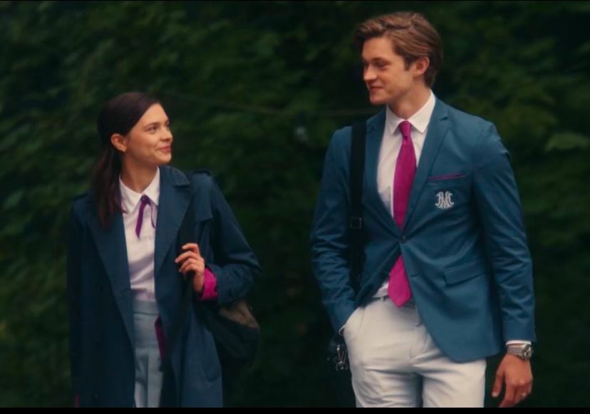 bellfortrubyy's tweet image. babe wake up, the maxton hall trailer is officially out tomorrow