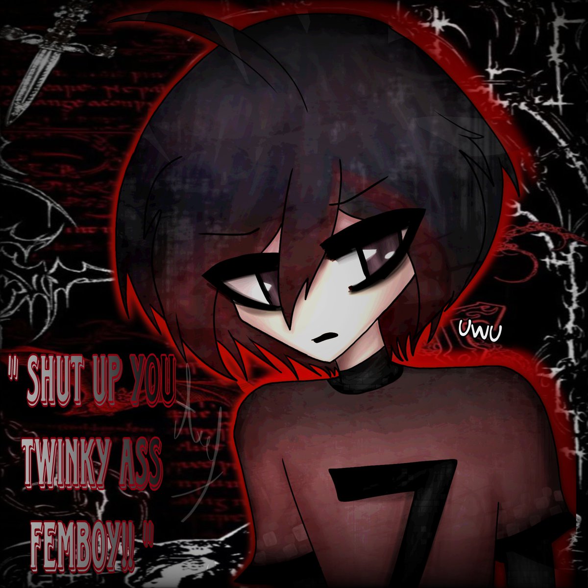 4xelicious's tweet photo. An art I made randomly :P

#art #OC #ocart https://t.co/YWVqnpnKa9