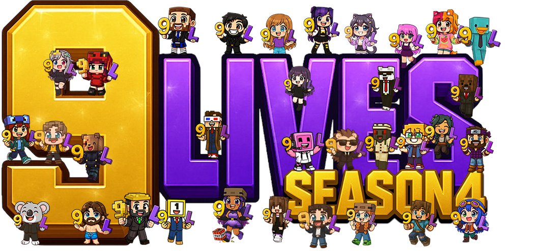 In 8 hours, 9 Lives SMP Season 4 - Hardcore Edition will be going live!

Come watch as 33 Content Creators compete!
Each has 9 lives.  To win, they must survive.
No teams.  Alliances are allowed.
October 1st to November 2nd.
twitch.tv/9livessmp
9livessmp.com